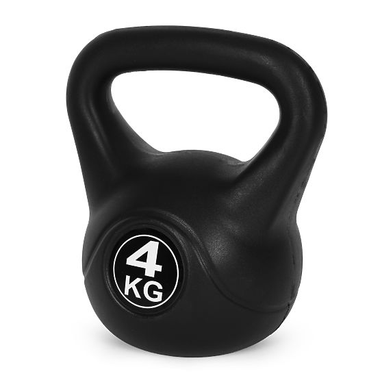 Kettlebell činka 4 kg pro cvičení koule závaží fitness ModernHome