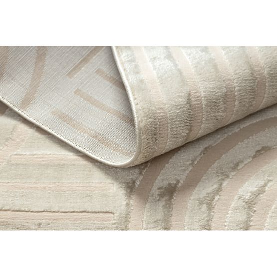 Koberec BALANCE 1918 taupe - Geometrický, strukturální, glamour