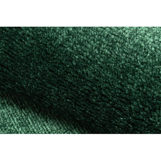 Koberec kulatý SOFTY  Jednotný, Jednobarevný, forest zelená