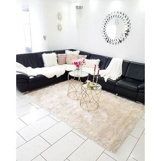 Koberec LOVE SHAGGY model 93600  krémový