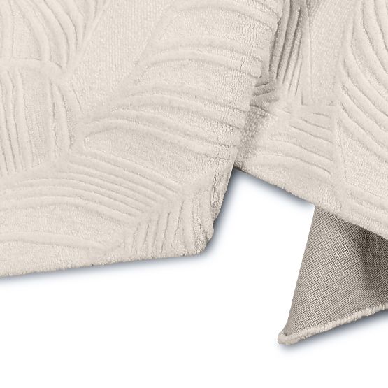 Koberec obdélníkový Mona tuftovaný, vlněný, krémový, listy, Velikost koberců: 190x290