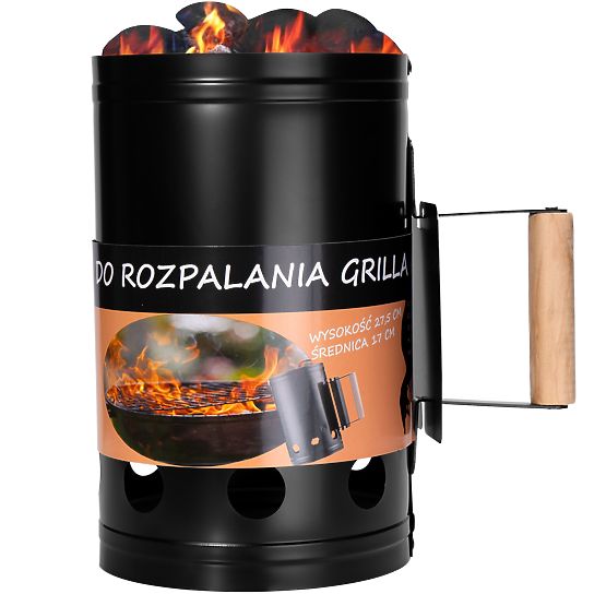 Komín na zapalování grilu KORTEN