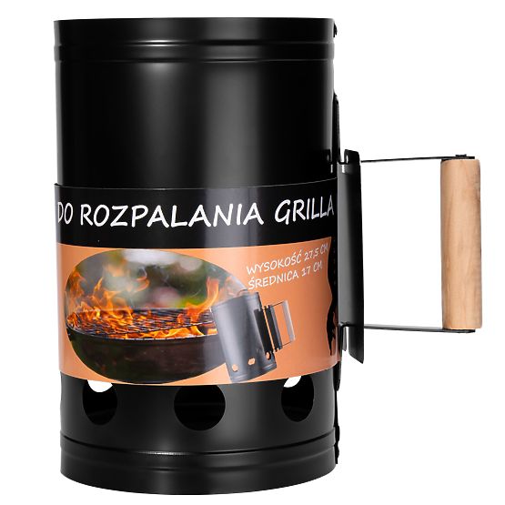 Komín na zapalování grilu KORTEN