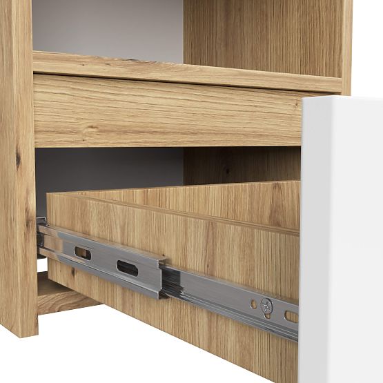 KOMODA CL1 PK DUB ARTISAN / BÍLÁ