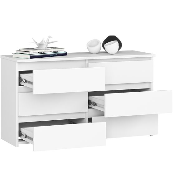 KOMODA CL100 6SZ PK BÍLÁ