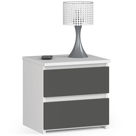 KOMODA CL2 2SZ CLP BÍLÁ / ŠEDÁ