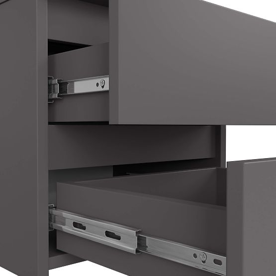 KOMODA CL2 2SZ CLP PK GRAFIT ŠEDÁ