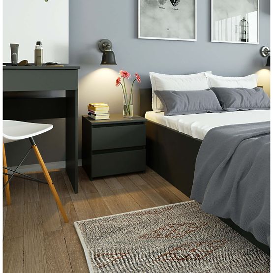 KOMODA CL2 2SZ CLP PK GRAFIT ŠEDÁ