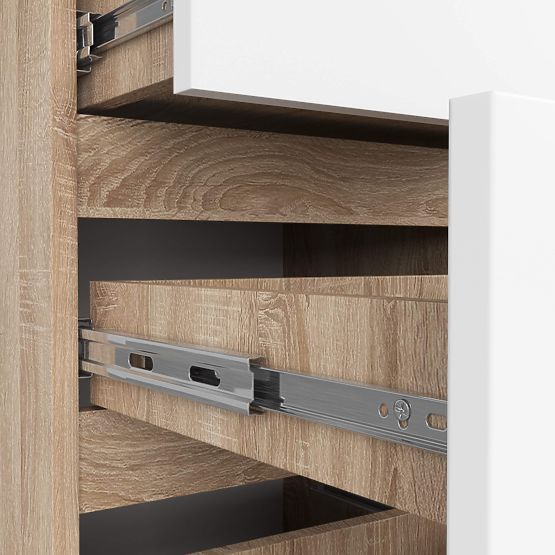 KOMODA CL4 PK DUB SONOMA / BÍLÁ