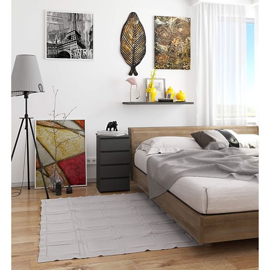 KOMODA CL4 PK GRAFIT ŠEDÁ