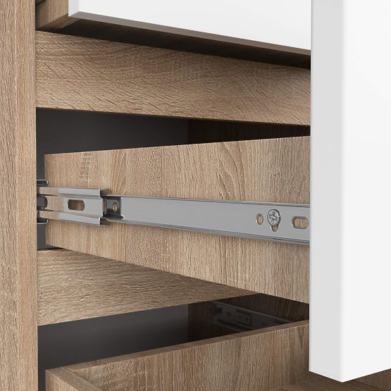 KOMODA CL5 PK DUB SONOMA / BÍLÁ