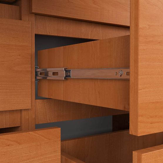 KOMODA K 120 cm 8 ZÁSUVKY PK OLŠE