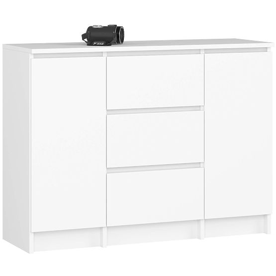 KOMODA K100 2D 3SZ PK BÍLÁ
