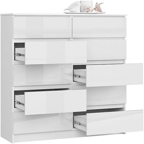 KOMODA K120 10SZ CLP PK BÍLÝ LESK