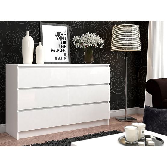 KOMODA K120 6SZ CLP PK BÍLÁ