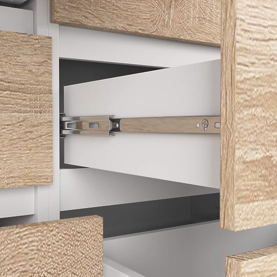 KOMODA K120 8SZ PK BÍLÁ / SONOMA