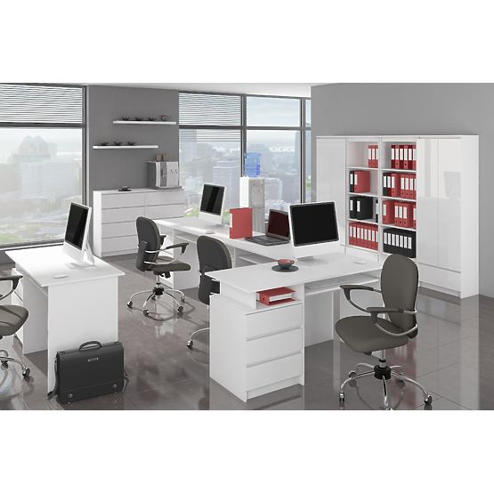 KOMODA K140 6SZ CLP PK BÍLÝ LESK