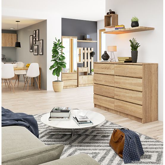 KOMODA K140 8SZ CLP PK DUB SONOMA