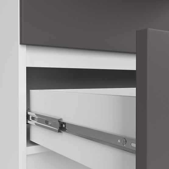 KOMODA K160 10SZ CLP PK BÍLÁ / ŠEDÁ