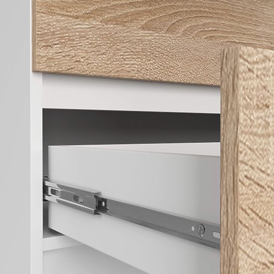 KOMODA K160 10SZ CLP PK BÍLÁ / SONOMA