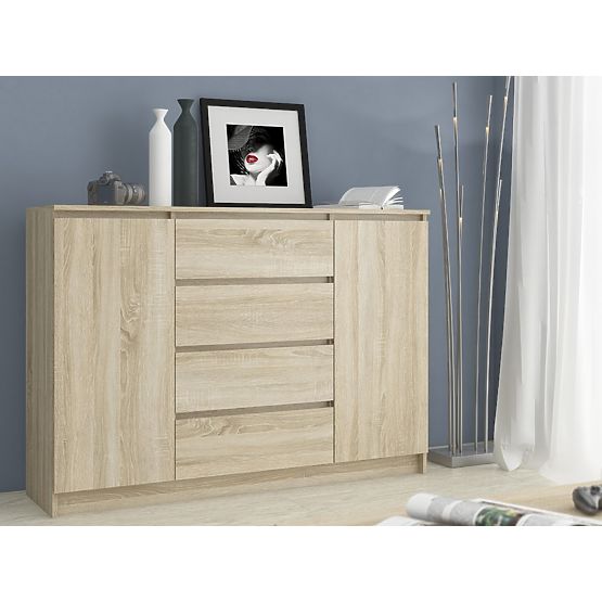 KOMODA K160 2D 4SZ CLP PK DUB SONOMA