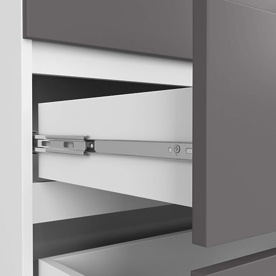 KOMODA K160 6SZ CLP PK BÍLÁ / ŠEDÁ