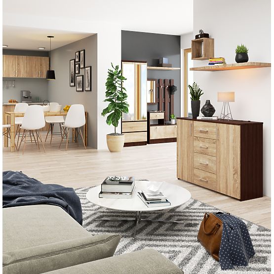 KOMODA K45 WENGE / DUB SONOMA