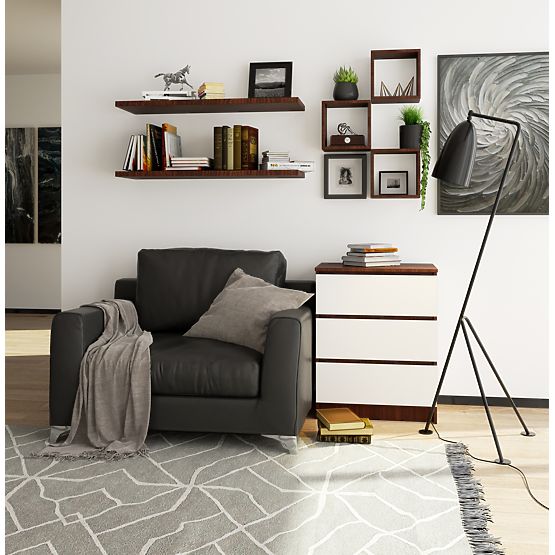 KOMODA K60 3SZ CLP WENGE / BÍLÁ