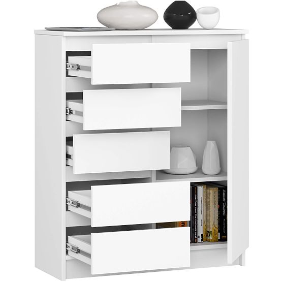 KOMODA K80 1D 5SZ PK BÍLÁ