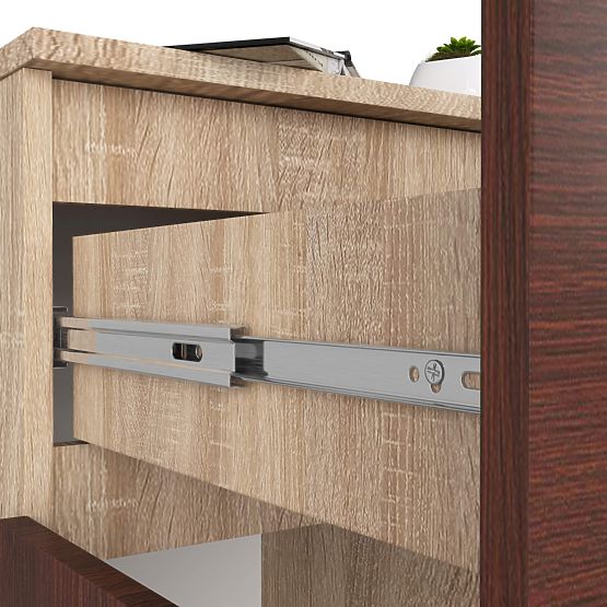 KOMODA K80 2D 1SZ CLP PK DUB SONOMA / WENGE