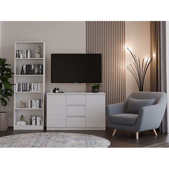 Komoda Malwa 2D3S BÍLÁ