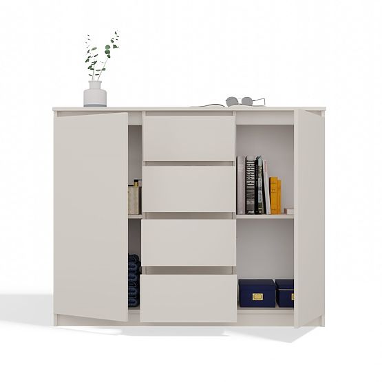 Komoda Malwa 2D4S 120 KAŠMÍR BÉŽOVÁ