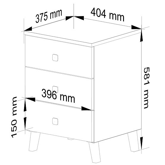 KOMODA MOBI K-03 KAŠMÍR ZLATO