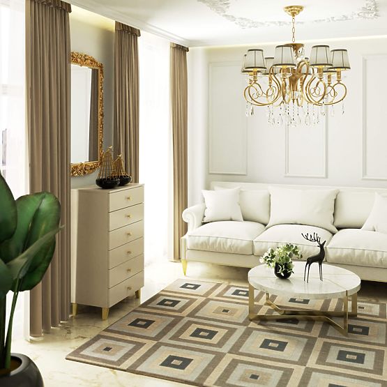 KOMODA MOBI K-06 KAŠMÍR ZLATÁ