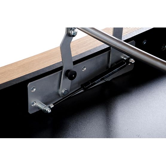 Konferenční stolek BETTY se zvedací deskou dub artisan / černá (2p=1ks)