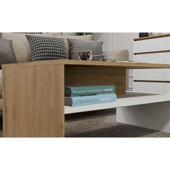 Konferenční stolek Boston BOSTON ARTISAN BÍLÁ