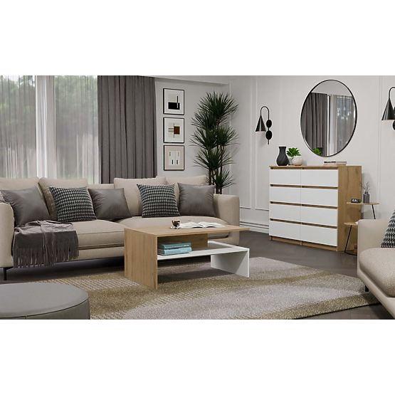 Konferenční stolek Boston BOSTON ARTISAN BÍLÁ