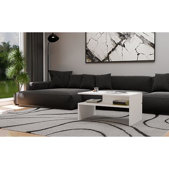 Konferenční stolek Boston BOSTON BÍLÝ