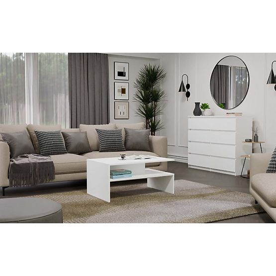 Konferenční stolek Boston BOSTON BÍLÝ