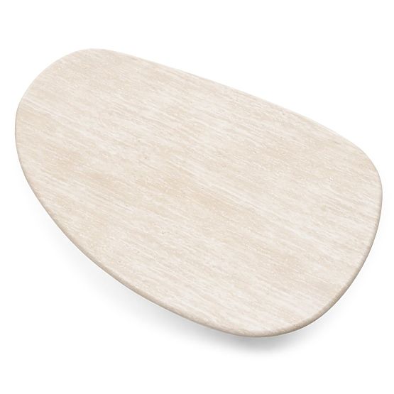 Konferenční stolek Cameron 130 cm, travertin