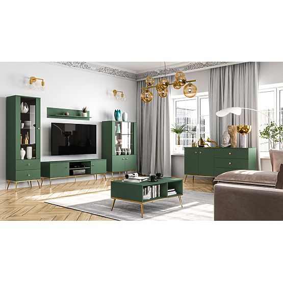 Konferenční stolek do obýváku Forest - zelený