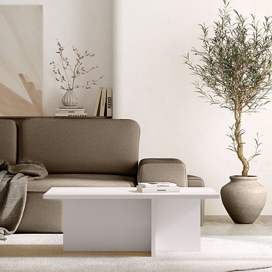 Konferenční stolek Jose, obdélníkový, kašmírový