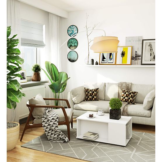 KONFERENČNÍ STOLEK JULIET BÍLÝ