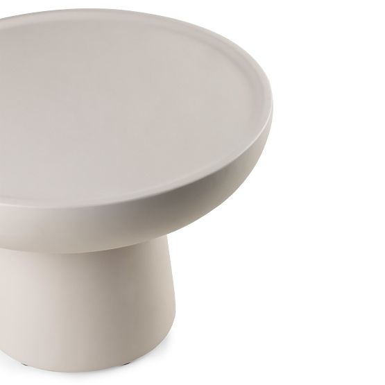 Konferenční stolek Lagoon 60 cm, béžový, matný