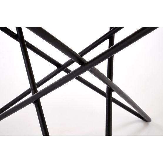 Konferenční stolek LEILA, přírodní / černý (1p=1ks)