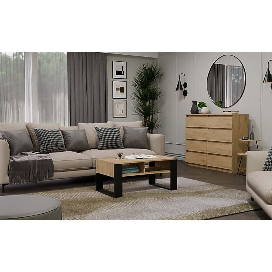 Konferenční stolek Modern 2P ARTISAN ČERNÝ