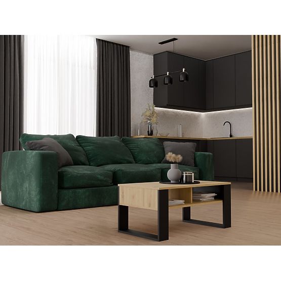 Konferenční stolek Modern 2P ARTISAN ČERNÝ