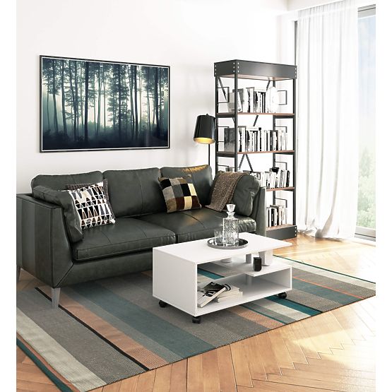 KONFERENČNÍ STOLEK NA KOLEČKÁCH VINI BÍLÝ