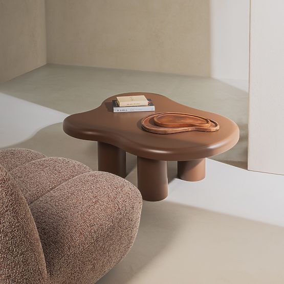 Konferenční stolek Vercelli 100 cm, choco