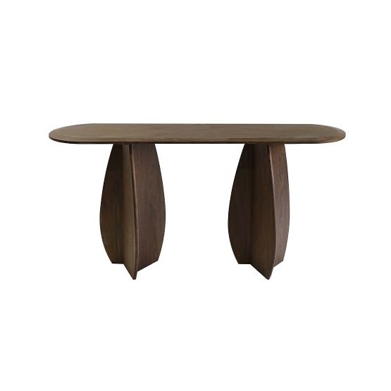 Konzola/psací stůl Noku 150 cm, tmavý ořech